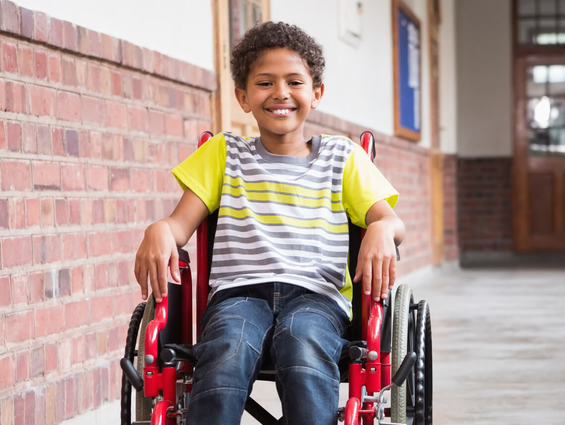How to Help Children Use a Wheelchair